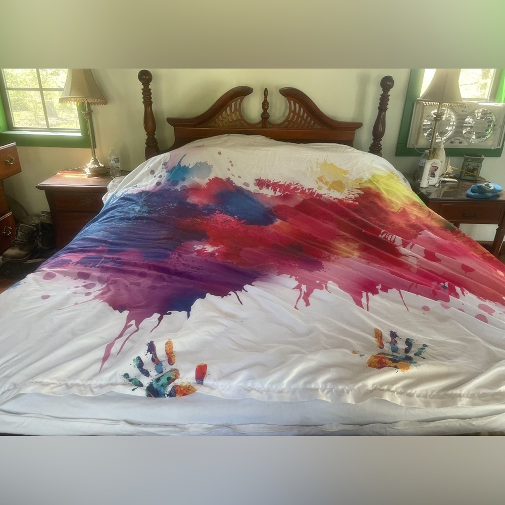 Colorful Abstract Duvet Cover